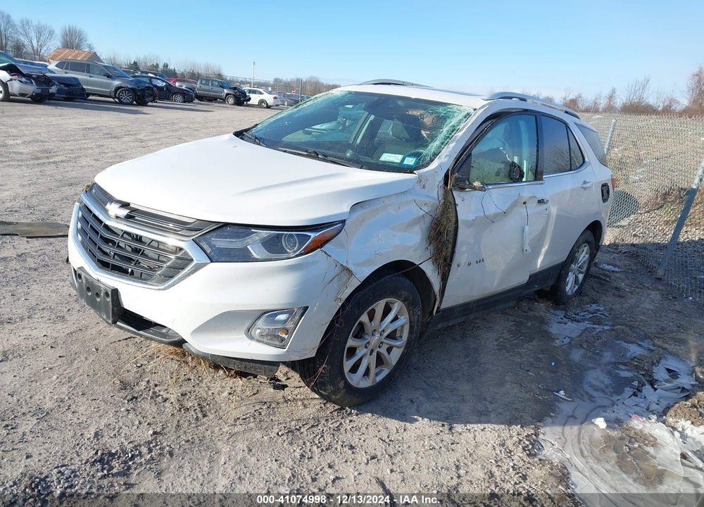 2018 CHEVROLET EQUINOX LT VIN: 2GNAXSEV7J6107563