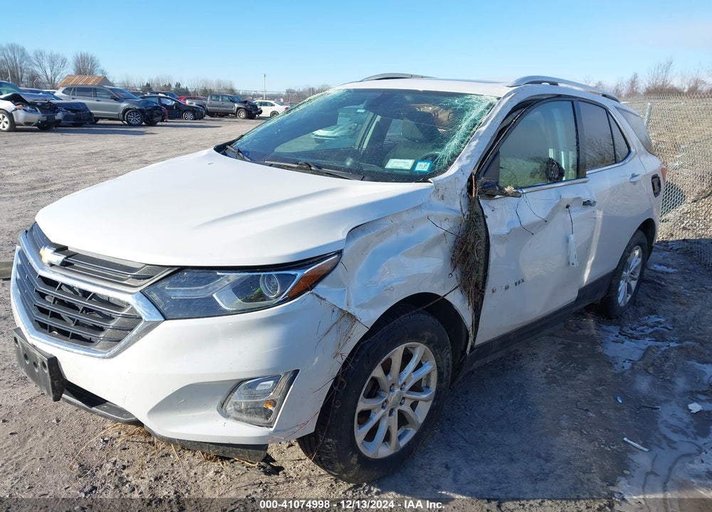 2018 CHEVROLET EQUINOX LT VIN: 2GNAXSEV7J6107563