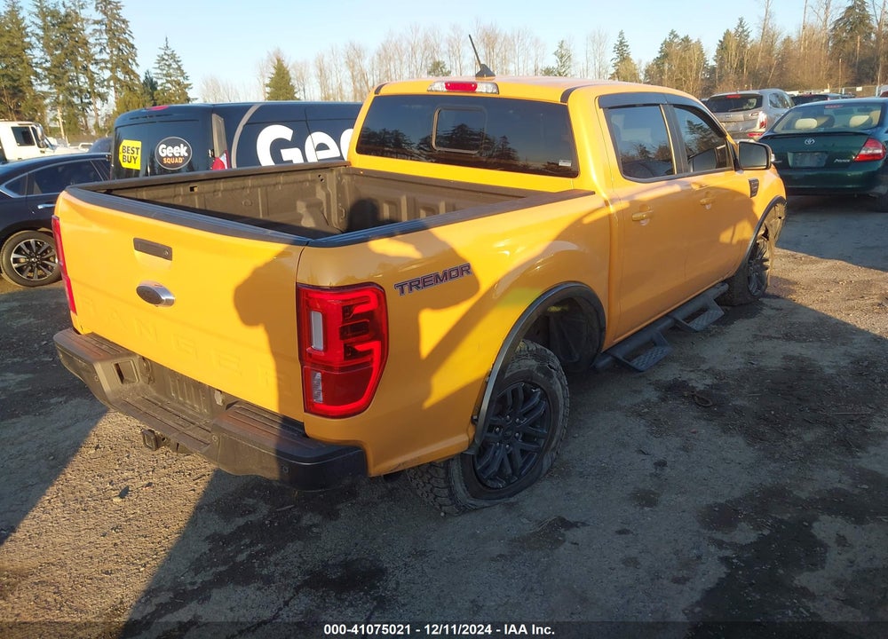 2021 FORD RANGER LARIAT VIN: 1FTER4FH6MLD79557