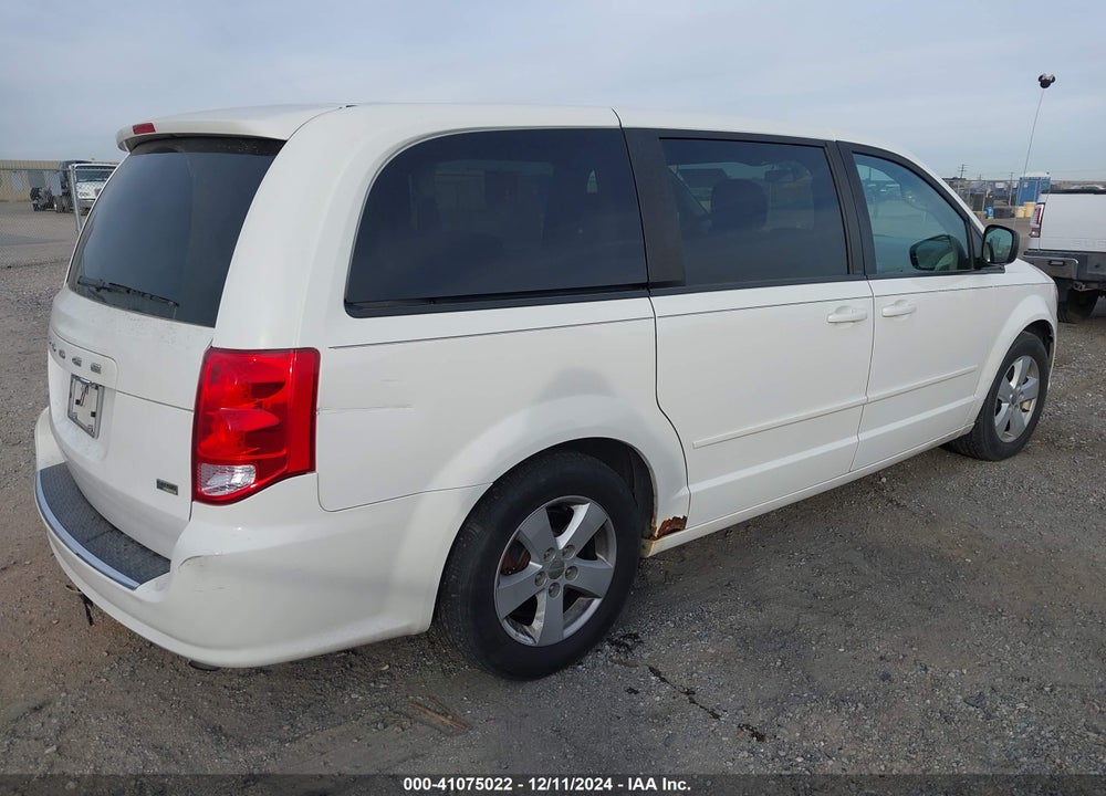 2013 DODGE GRAND CARAVAN SE VIN: 2C4RDGBG3DR598532