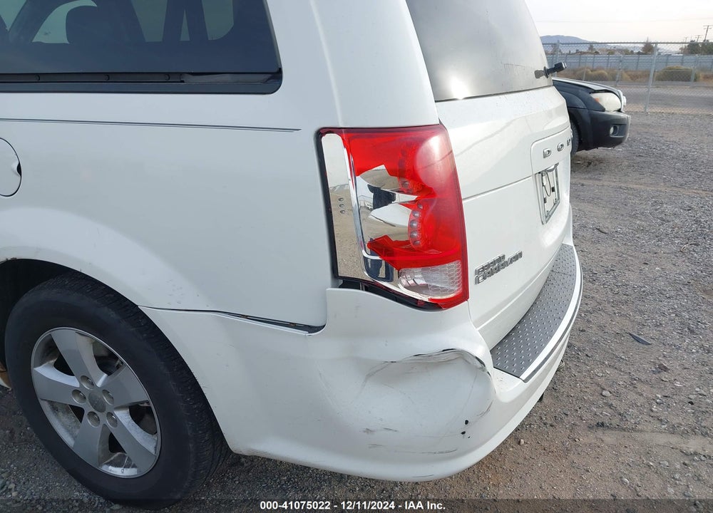 2013 DODGE GRAND CARAVAN SE VIN: 2C4RDGBG3DR598532