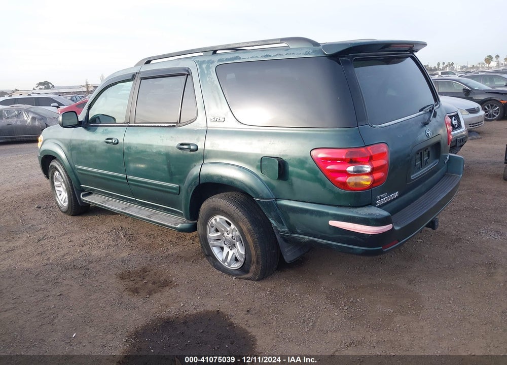 2004 TOYOTA SEQUOIA SR5 V8 VIN: 5TDZT34A94S209159