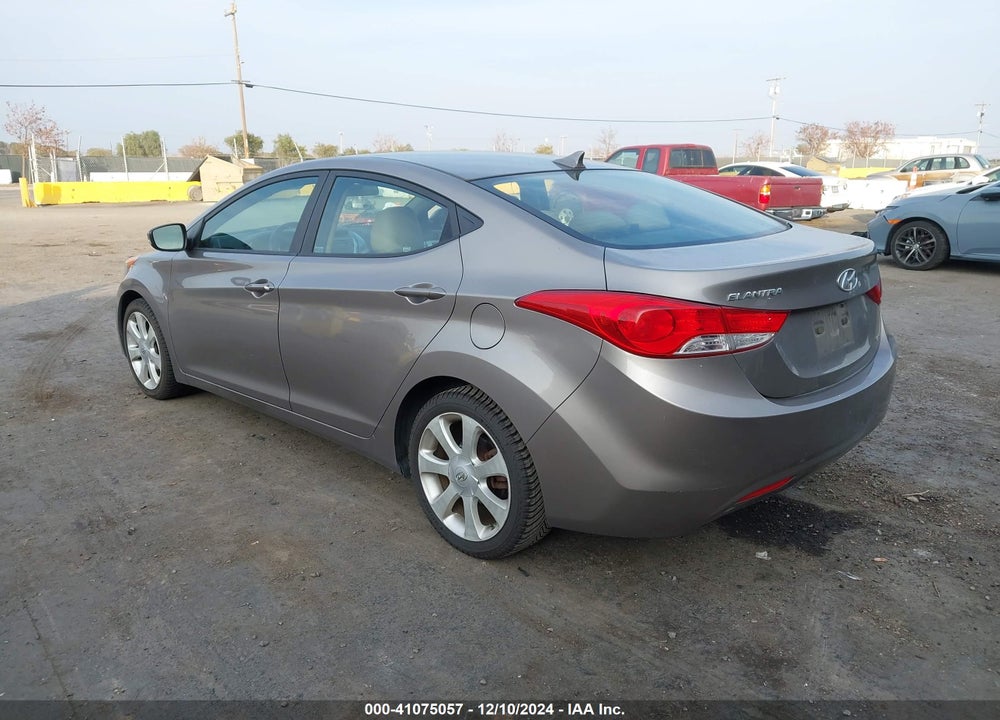 2011 HYUNDAI ELANTRA LIMITED VIN: 5NPDH4AE1BH013423