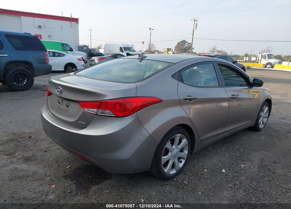 2011 HYUNDAI ELANTRA LIMITED VIN: 5NPDH4AE1BH013423