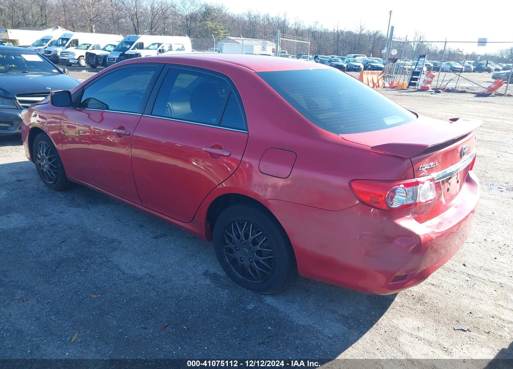 2013 TOYOTA COROLLA LE VIN: 2T1BU4EE1DC978754