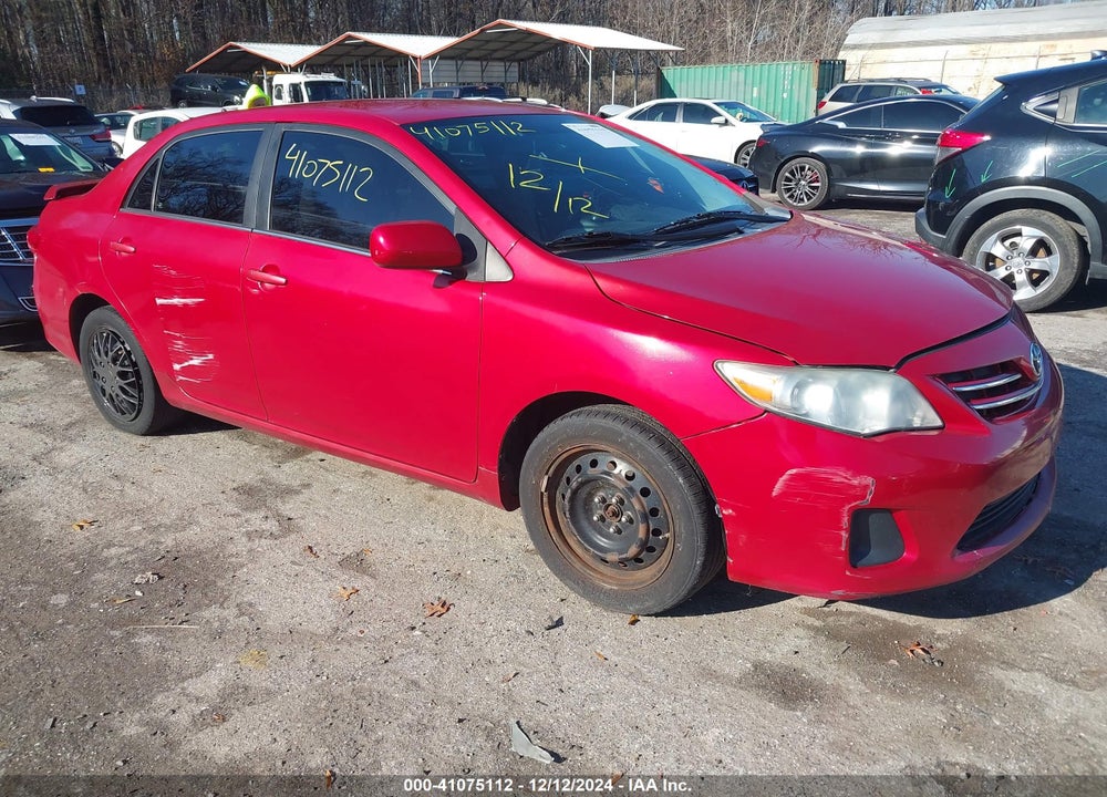 2013 TOYOTA COROLLA LE VIN: 2T1BU4EE1DC978754