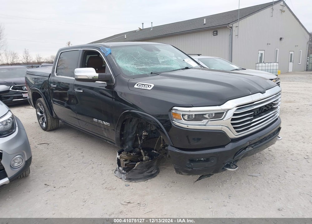 2020 RAM 1500 LAIE LONGHORN  4X4 5'7 BOX VIN: 1C6SRFKT1LN199924
