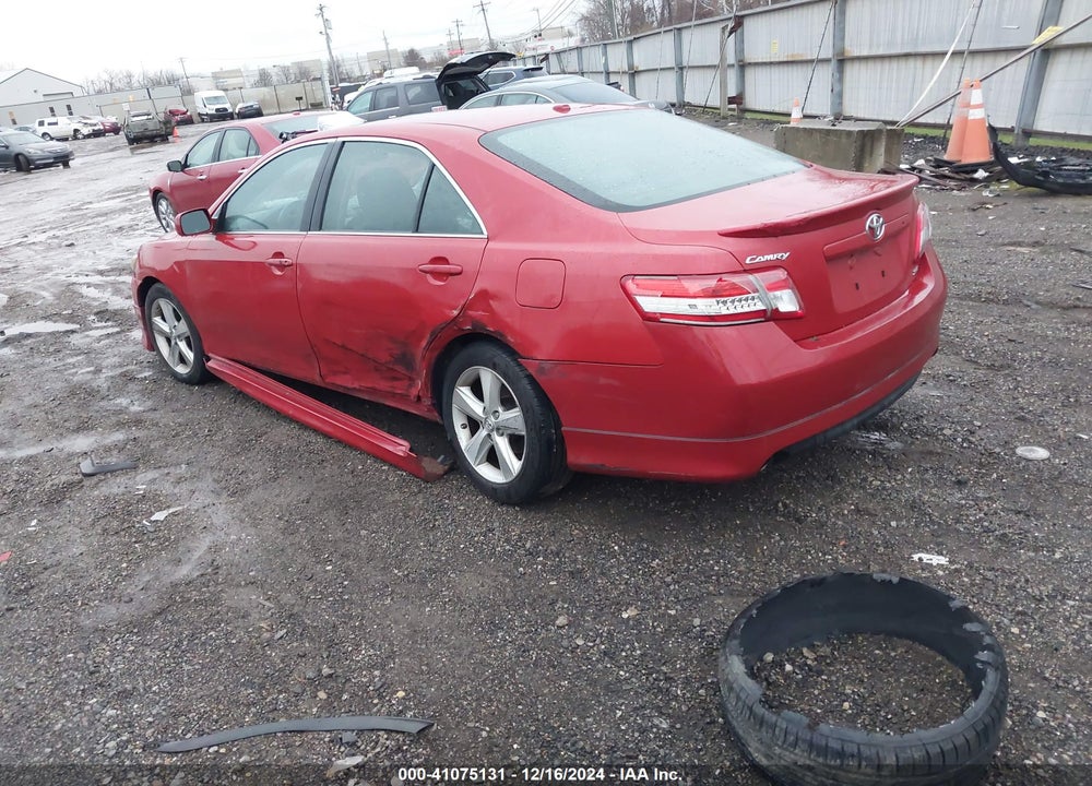 2011 TOYOTA CAMRY SE VIN: 4T1BF3EK3BU670393