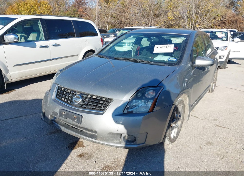 2008 NISSAN SENTRA SE-R SPEC V VIN: 3N1CB61E88L662057
