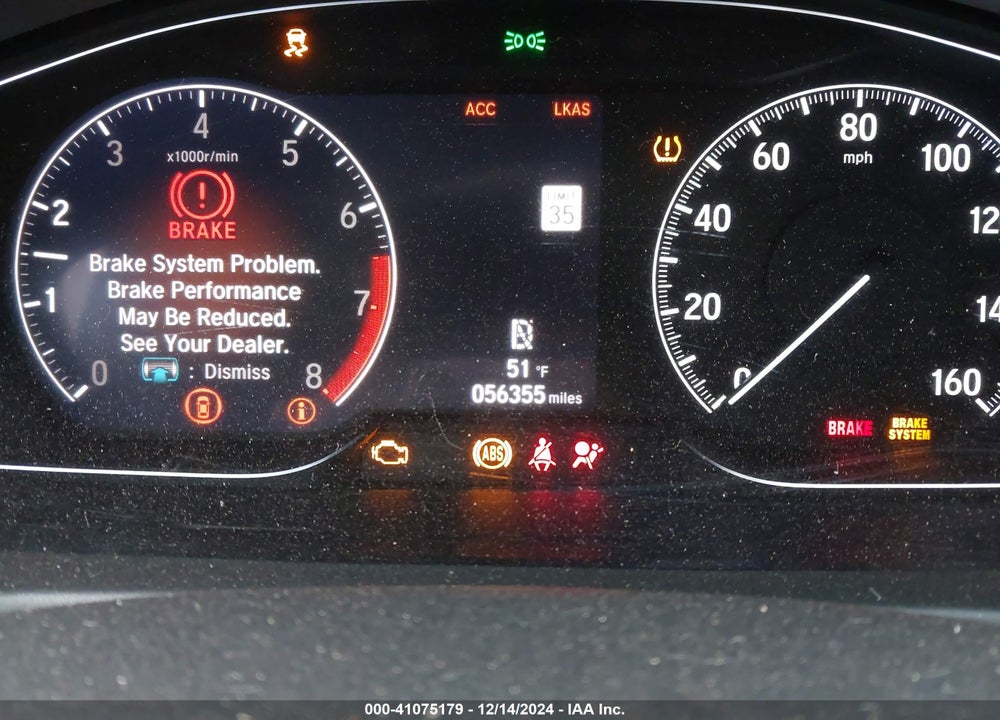 2019 HONDA ACCORD LX VIN: 1HGCV1F10KA083772