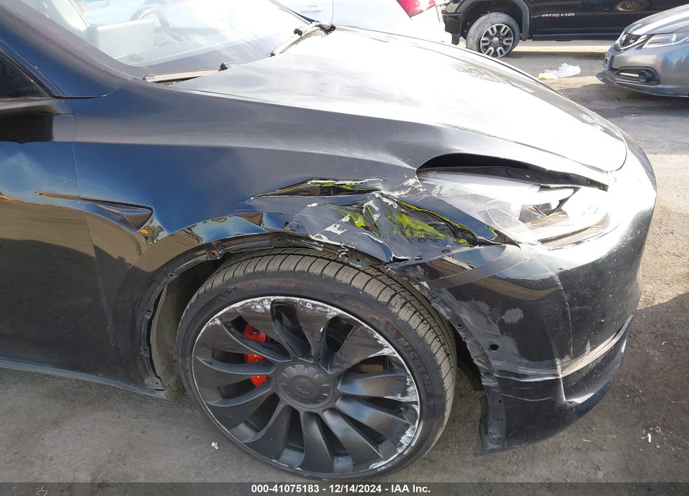 2022 TESLA MODEL Y PERFORMANCE DUAL MOTOR ALL-WHEEL DRIVE VIN: 7SAYGDEF6NF404578