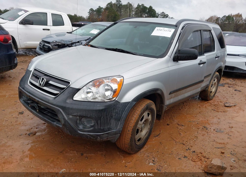 2005 HONDA CR-V LX VIN: SHSRD68525U301451