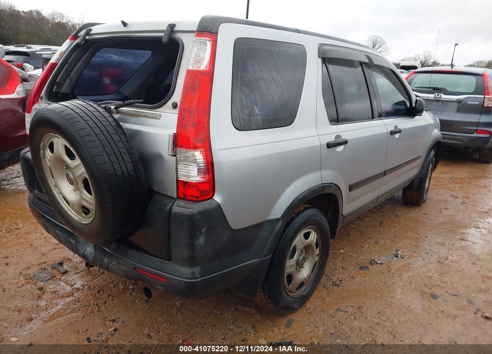 2005 HONDA CR-V LX VIN: SHSRD68525U301451