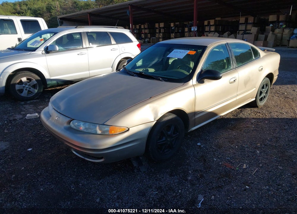 2002 OLDSMOBILE ALERO GL1 VIN: 1G3NL52F62C232745