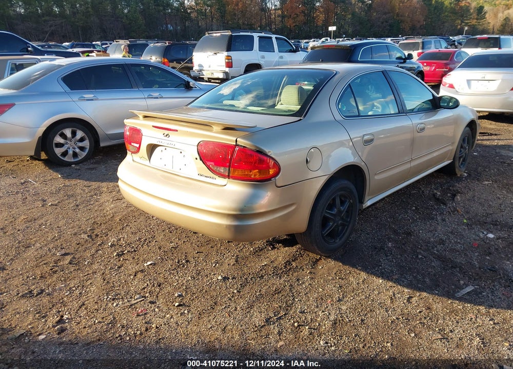 2002 OLDSMOBILE ALERO GL1 VIN: 1G3NL52F62C232745