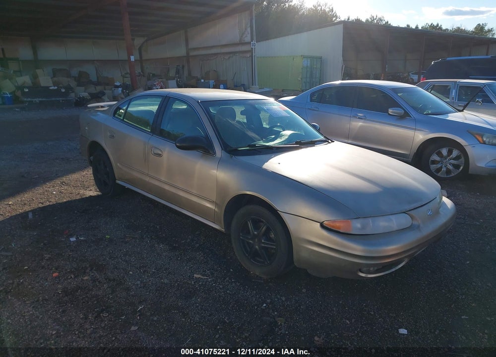2002 OLDSMOBILE ALERO GL1 VIN: 1G3NL52F62C232745