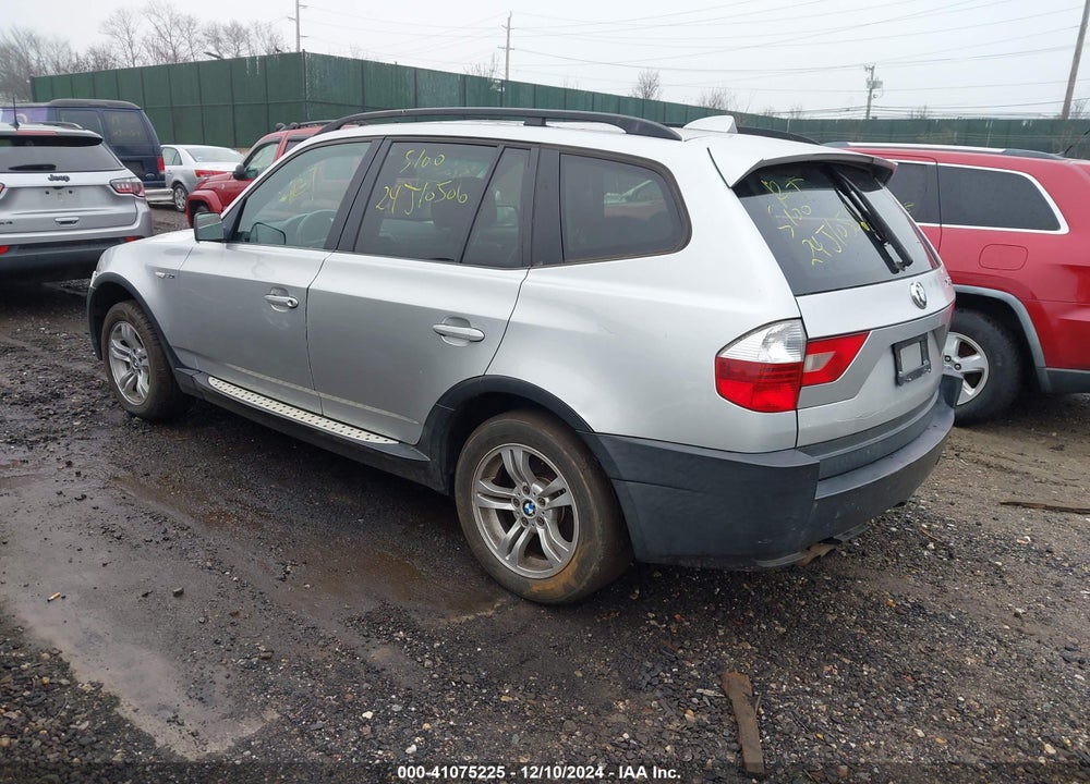 2005 BMW X3 3.0I VIN: WBXPA93495WD22418