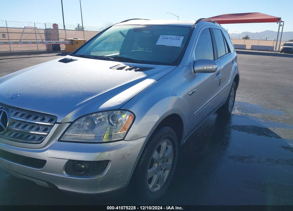 2007 MERCEDES-BENZ ML 350 4MATIC VIN: 4JGBB86E77A201477