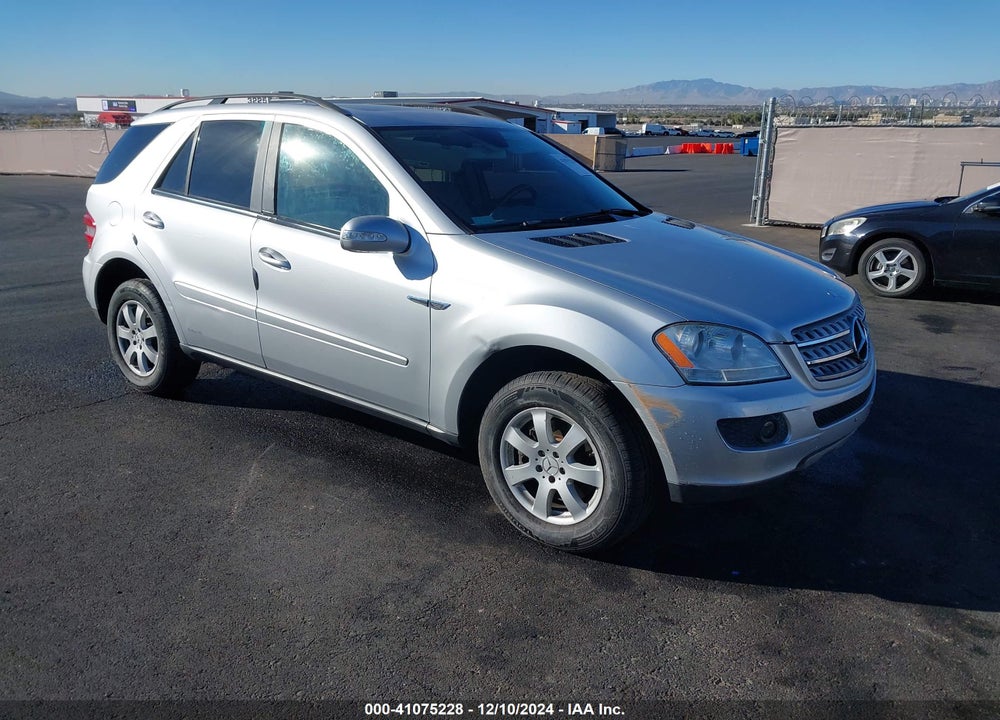 2007 MERCEDES-BENZ ML 350 4MATIC VIN: 4JGBB86E77A201477