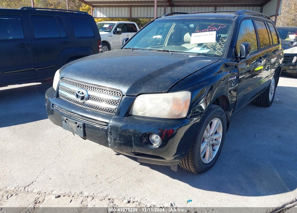 2006 TOYOTA HIGHLANDER HYBRID LIMITED V6 VIN: JTEDW21A160009202