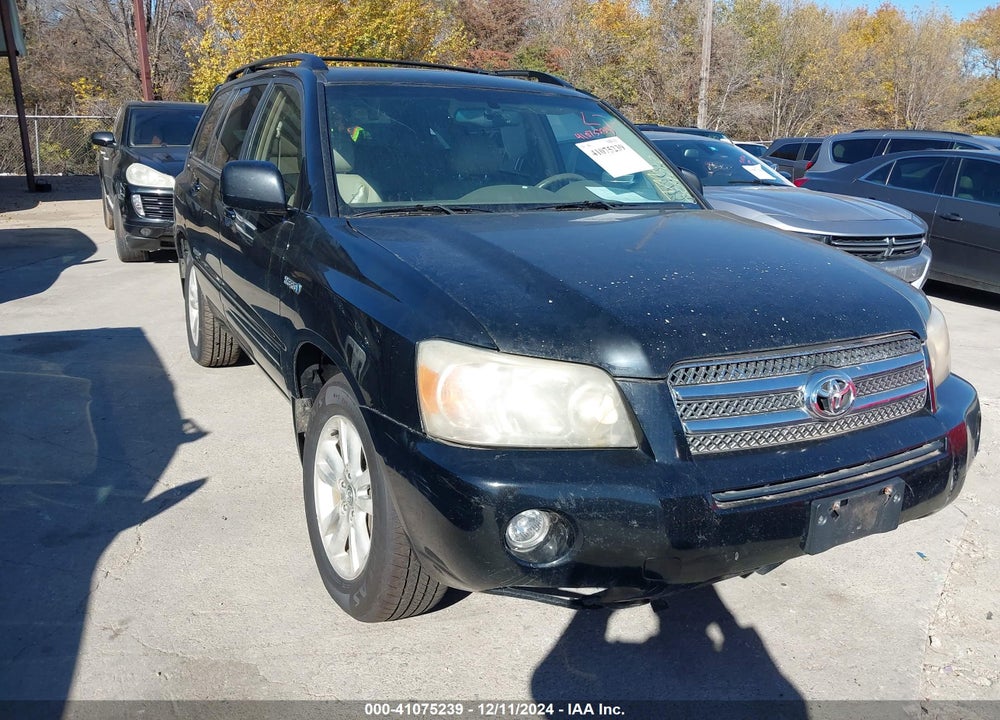 2006 TOYOTA HIGHLANDER HYBRID LIMITED V6 VIN: JTEDW21A160009202