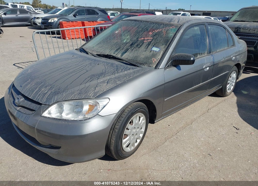 2005 HONDA CIVIC LX VIN: 2HGES16565H634295