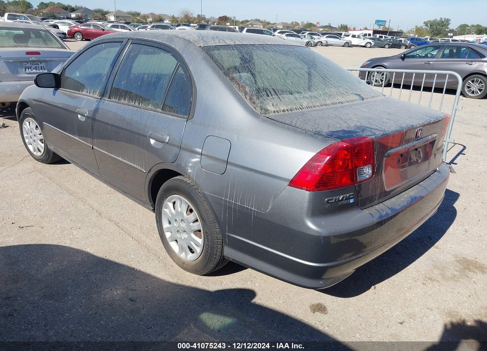 2005 HONDA CIVIC LX VIN: 2HGES16565H634295
