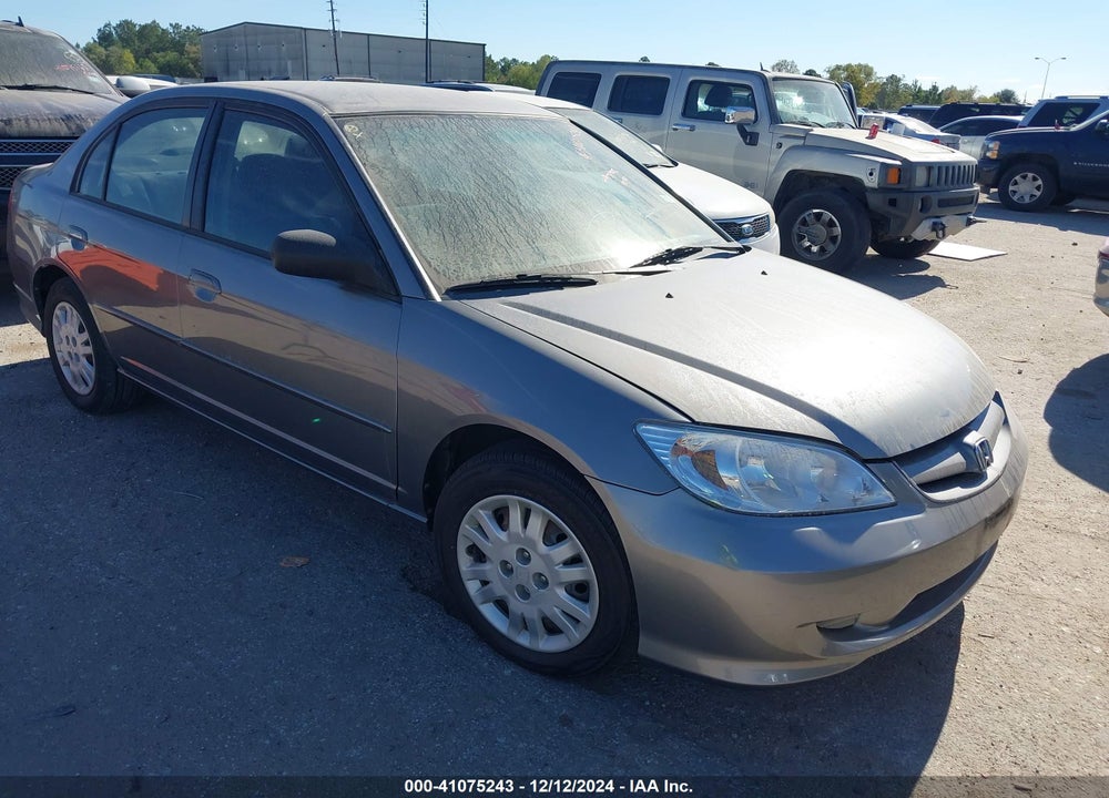 2005 HONDA CIVIC LX VIN: 2HGES16565H634295
