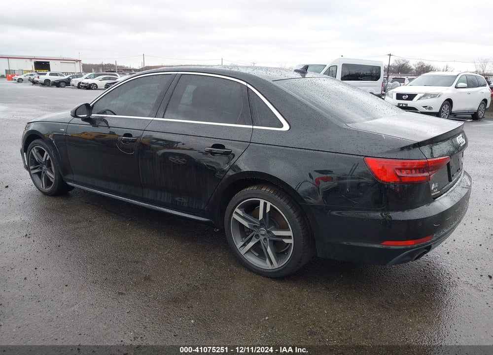 2017 AUDI A4 2.0T PREMIUM VIN: WAUENAF46HN008574