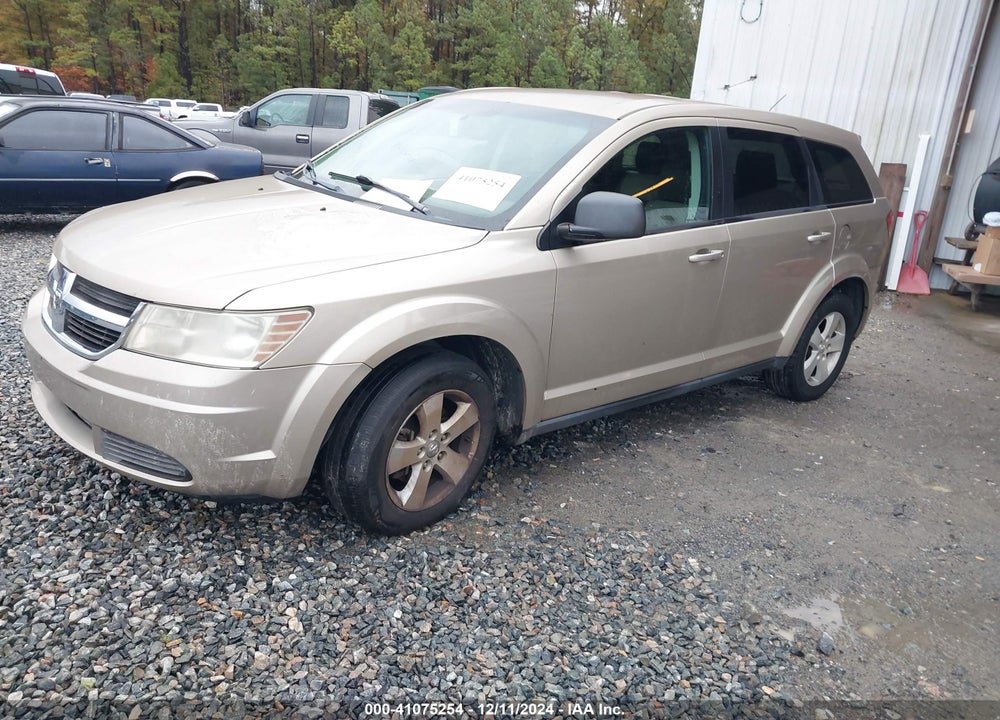 2009 DODGE JOURNEY SXT VIN: 3D4GG57V89T600597