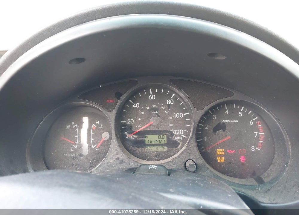 2004 SUBARU FORESTER 2.5X VIN: JF1SG63684H756955