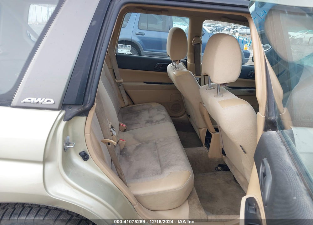 2004 SUBARU FORESTER 2.5X VIN: JF1SG63684H756955