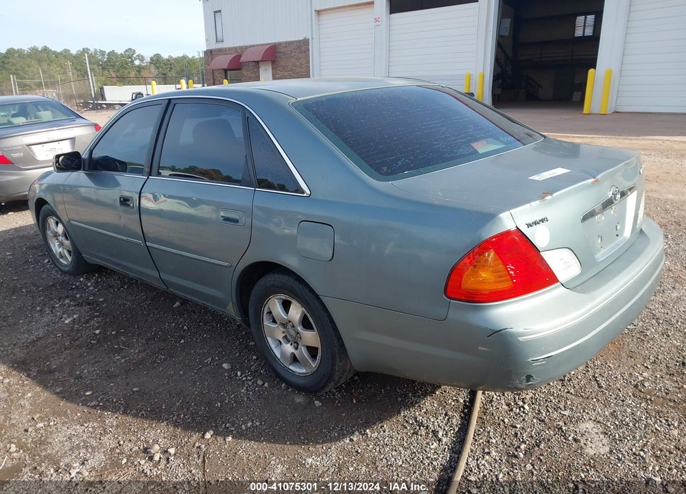 2002 TOYOTA AVALON XL VIN: 4T1BF28B62U203720
