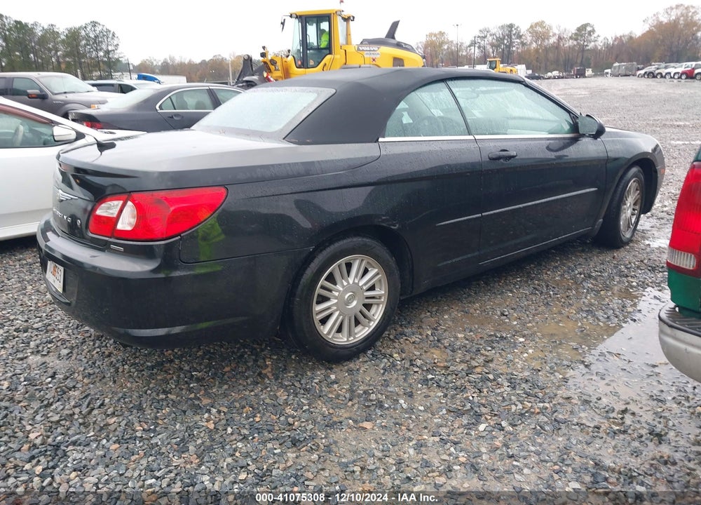 2008 CHRYSLER SEBRING VIN: 1C3LC55R48N248568