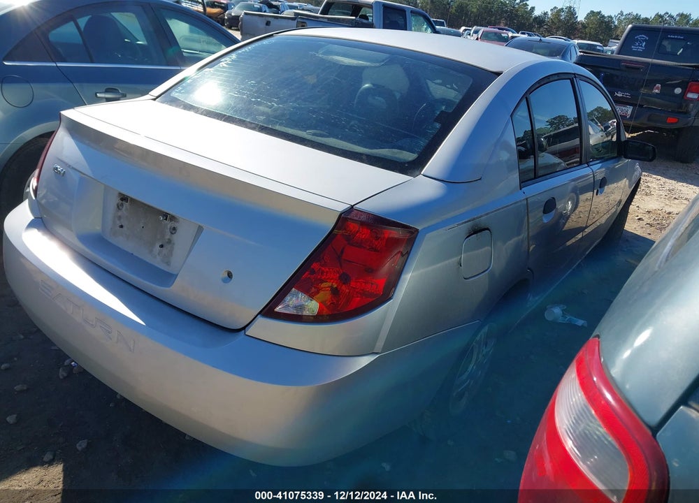 2005 SATURN ION 1 VIN: 1G8AG52F65Z109073