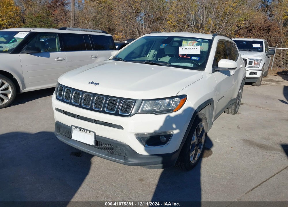 2019 JEEP COMPASS LIMITED 4X4 VIN: 3C4NJDCB1KT620921