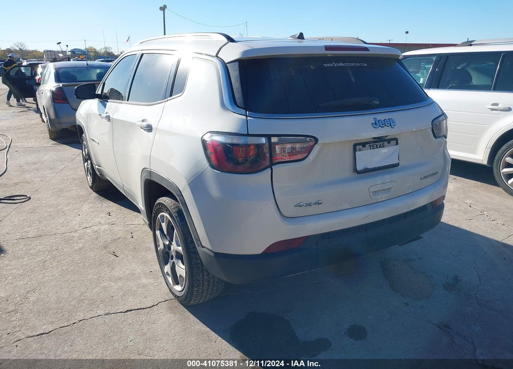 2019 JEEP COMPASS LIMITED 4X4 VIN: 3C4NJDCB1KT620921