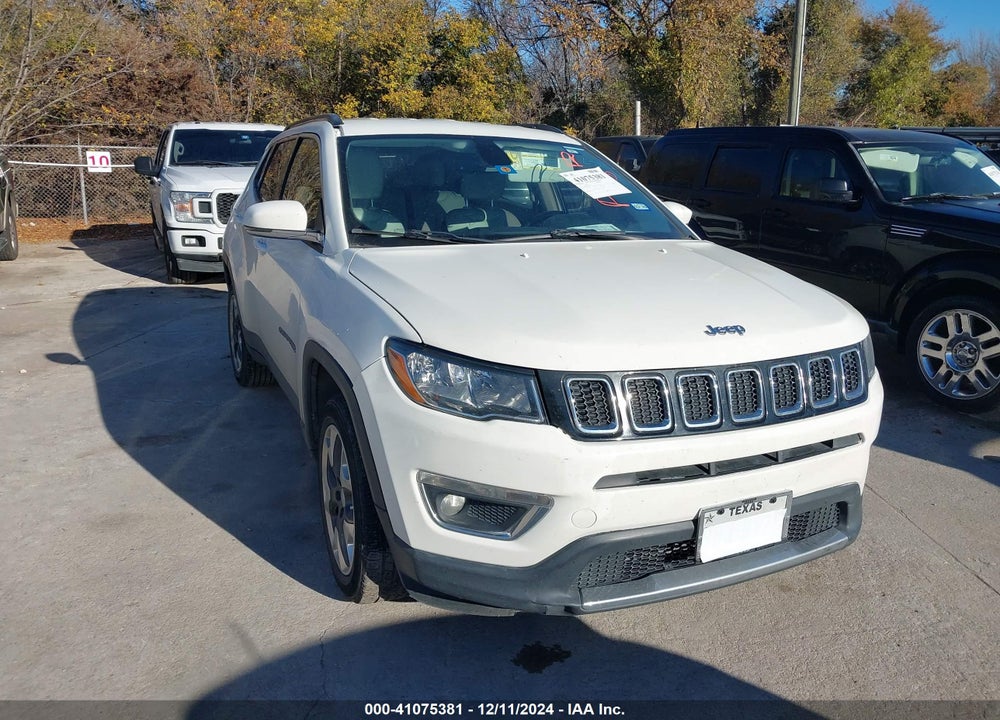 2019 JEEP COMPASS LIMITED 4X4 VIN: 3C4NJDCB1KT620921