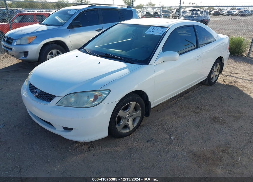 2004 HONDA CIVIC EX VIN: 1HGEM21964L029673