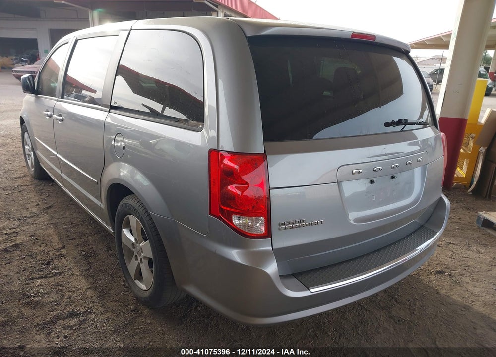 2013 DODGE GRAND CARAVAN SE VIN: 2C4RDGBG3DR807705