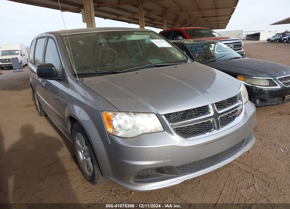 2013 DODGE GRAND CARAVAN SE VIN: 2C4RDGBG3DR807705