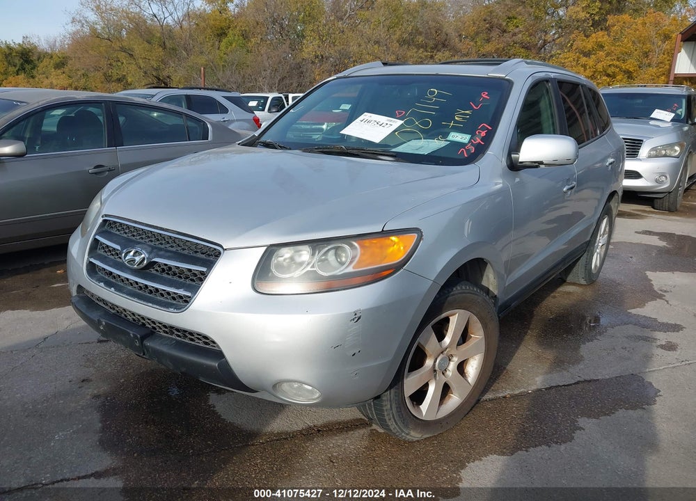 2007 HYUNDAI SANTA FE LIMITED/SE VIN: 5NMSH13E47H087149