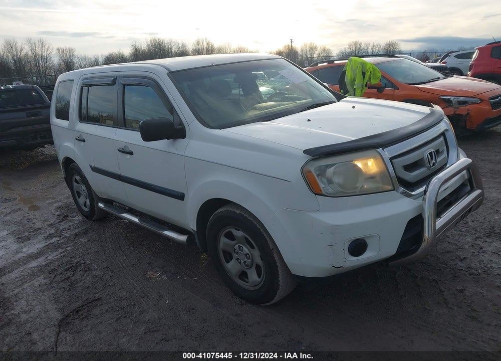 2010 HONDA PILOT LX VIN: 5FNYF4H23AB006330