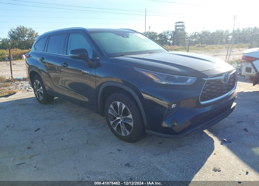 2021 TOYOTA HIGHLANDER HYBRID XLE VIN: 5TDGARAH7MS508568