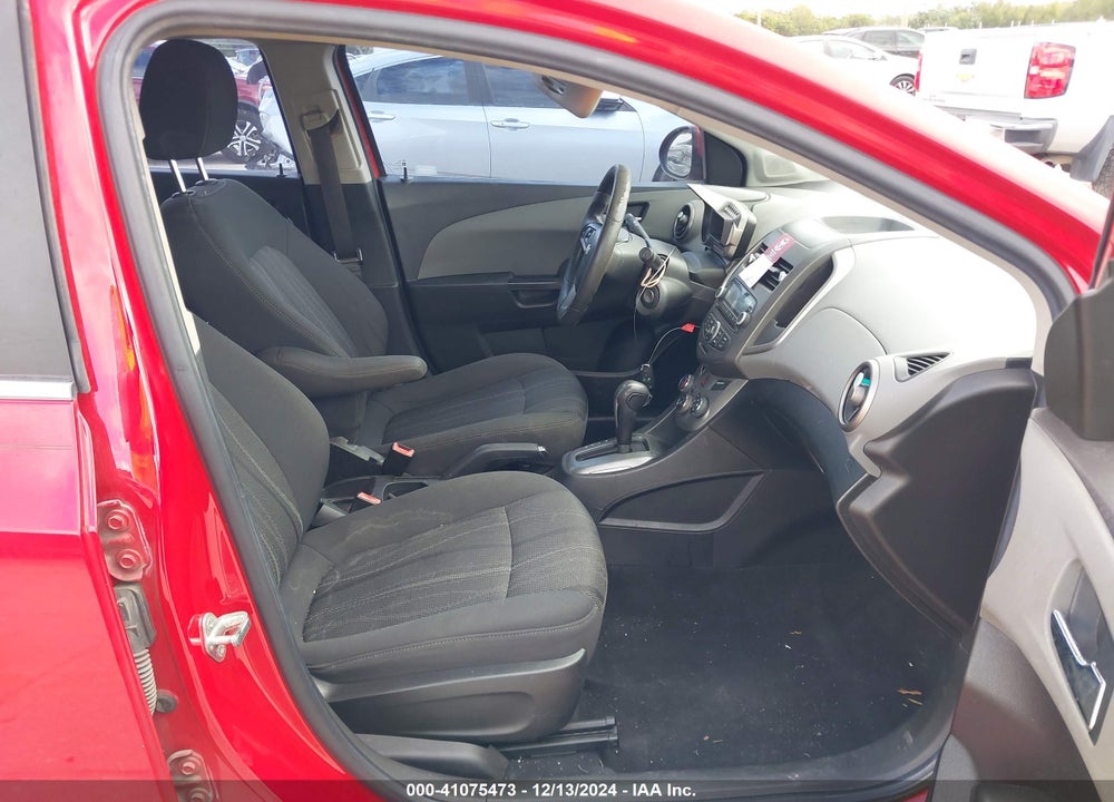 2012 CHEVROLET SONIC 2LT VIN: 1G1JC6SHXC4107936