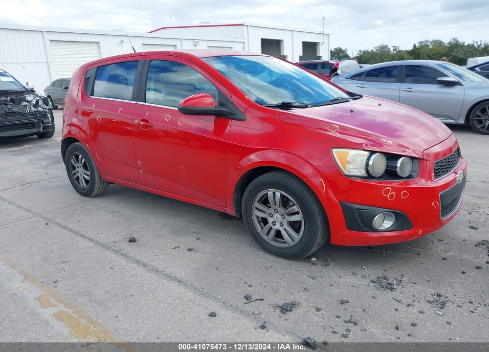 2012 CHEVROLET SONIC 2LT VIN: 1G1JC6SHXC4107936
