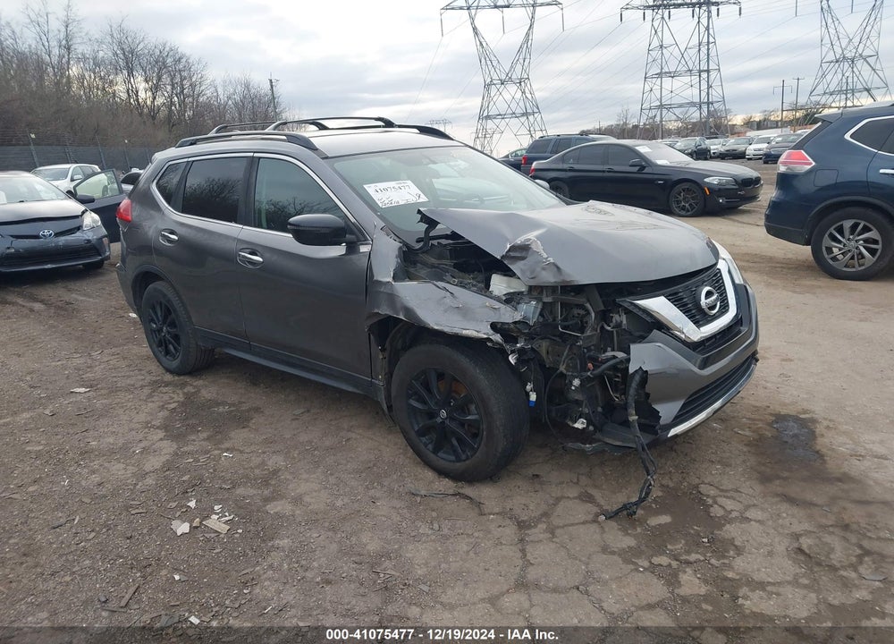 2017 NISSAN ROGUE SV VIN: 5N1AT2MVXHC819634