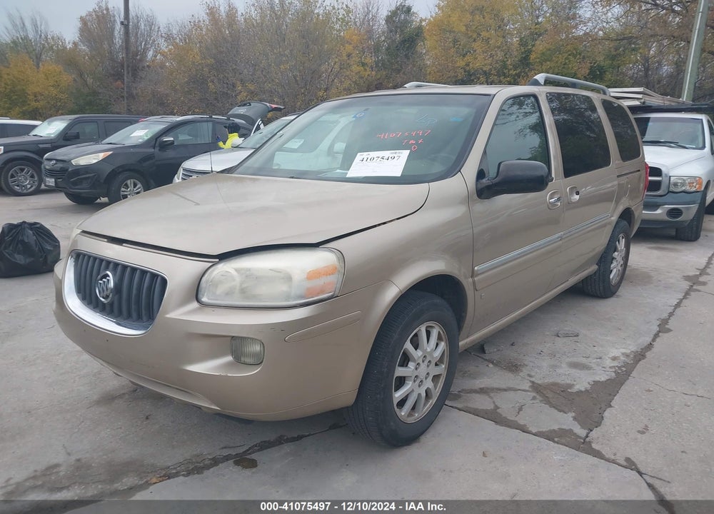 2006 BUICK TERRAZA CXL VIN: 5GADV33L86D187954