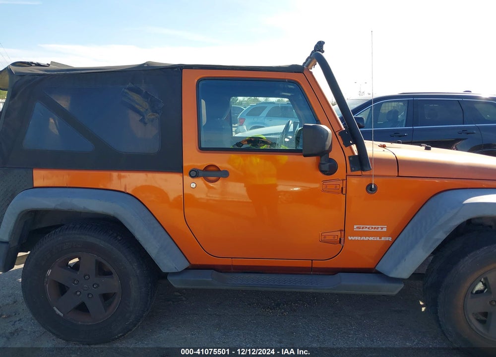 2011 JEEP WRANGLER SPORT VIN: 1J4GA2D12BL616272