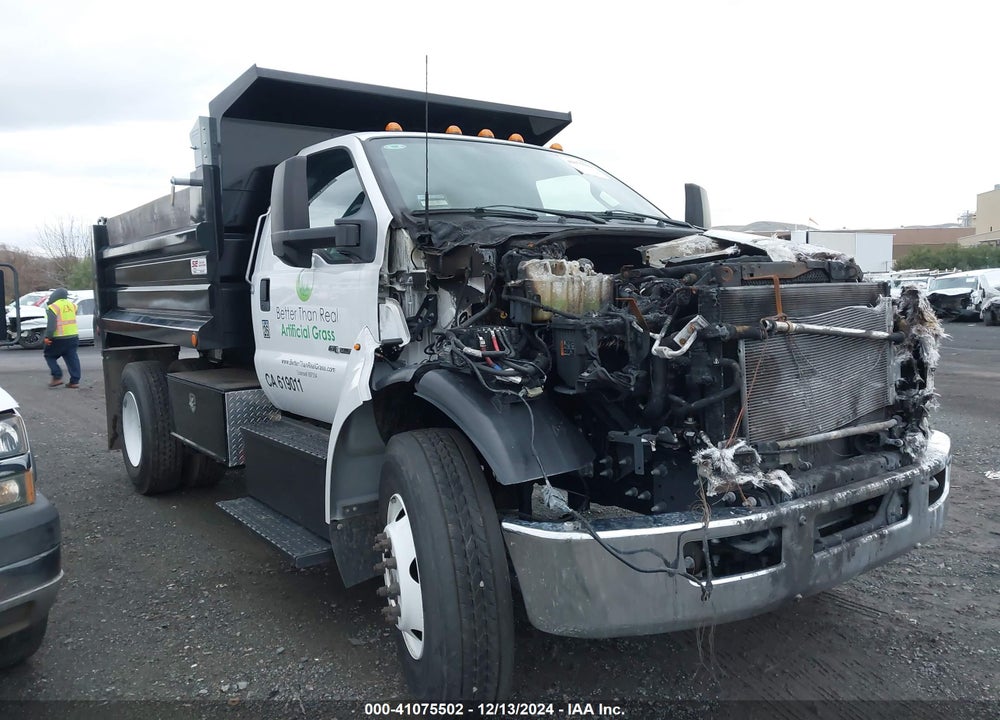 2023 FORD F-650 DIESEL VIN: 1FDNF6DE8PDF05733